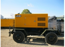 Дизельный генератор JCB G20QS на прицепе